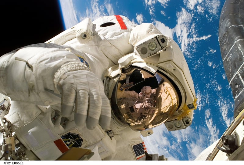 Astronaut on the Moon